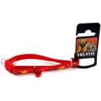 DOG COLLAR-CROWN (RED) (SMALL) BWDC1722RDS