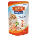 ESSENTIAL REAL TUNA WITH SHRIMP IN GRAVY 70g CRE210