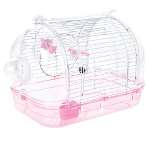 HAMSTER CAGE- (PINK) 32x21x28cm HTY0BES117