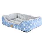 PAW PRINTED PET BED (EXTRA SMALL) (47x37x15cm) HTY0YF2208101XS