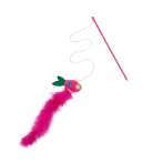 CAT TEASER WITH PINK FISH FEATHER (10x30cm) HTY0YT92572