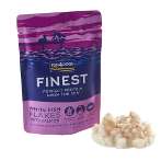 FINEST WHITET FISH FLAKES WITH SALMON POUCH (GRAIN FREE)100g F4DDFW634