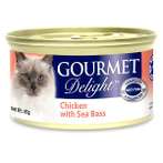 GOURMET DELIGHT CHICKEN WITH SEA BASS 85g STGDCSB85