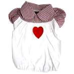 POLO - HEART (WHITE) (LARGE) DDY0T277L
