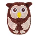 LINEN TOY - OWL (BROWN) BW/AT2458