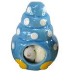 SMALL ANIMAL HOME - SNAIL (BLUE) BW/MH502