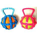 TPR CAGE WITH BALL (ASSORTED) (15cm) IDS0WB15297