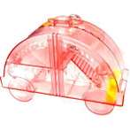 HAMSTER CAGES-BEATLE (PINK) JNP1062PK