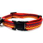 ADJUSTABLE COLLAR WITH STRIPE (RED) BW/NYCA10PRD