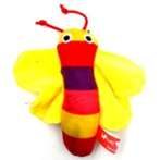 CATNIP TOY-BUTTERFLY (YELLOW) BWAT2702