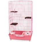 CAT CAGE WITH 3 BOARDS (PINK) (SET) BW846