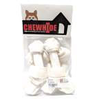 KNOTTED BONE 4 INCHES WHITE (200g) RH-KBW4200G