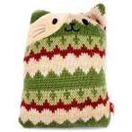 KNITTED COLORFUL CAT SERIES (GREEN) BWAT2831