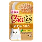 POUCH SOUP - CHICKEN & MAGURO TOPPING DRIED BONITO 40g CPIC-216