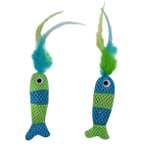 MESH FISH WITH FEATHER (2pcs) IDS0WB23543