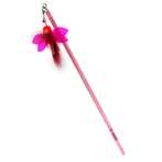 RETRACTABLE STICK TEASER - FLYING INSECT (RED) BWAT3770