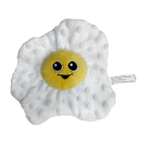 PLUSH FRIED EGG WITH SQUEAKER & CRINKLE IDS0WB21450