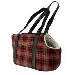 TOTE CARRIER-CHECKED (RED) YF109125RD