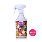 PETS POUNCE CAT SANITIZERS - FLORAL 500ml PPCF500