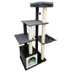 5 TIER WITH HOME & CRADLE - MODERN STYLE (GREY) YS113327