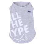 SWEAT SHIRT-ALL THE HYPE (GREY) (LARGE) SS0TK113GYL