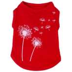 SWEAT SHIRT-DANDELIONS (RED) (SMALL) SS0TK143RDS
