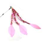 CAT TEASER-RETRACTABLE FOREST (PINK) BWAT3826