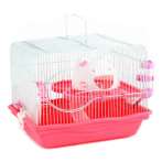 HAMSTER CAGE-KITTY (RED) BES58RD