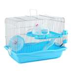 HAMSTER CAGE-KITTY (BLUE) BES35BU