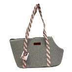 TOTE CARRIER (GREY / PINK) YF107235GY