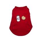 SWEAT SHIRT-MILK & COOKIE (RED) (SMALL) SS0TK183RDS