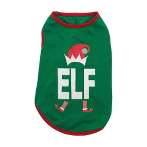 SWEAT SHIRT-ELF WITH CHRISTMAS HAT (GREEN) (LARGE) SS0TK188GNL