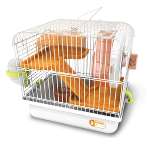 DELUXE DOUBLE HAMSTER CAGE (ORANGE) NA-H150