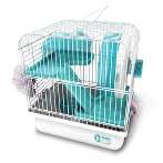 DELUXE DOUBLE HAMSTER CAGE (BLUE) NA-H151