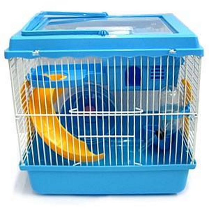 A closer look at Spacious Hamster Cage With Loft