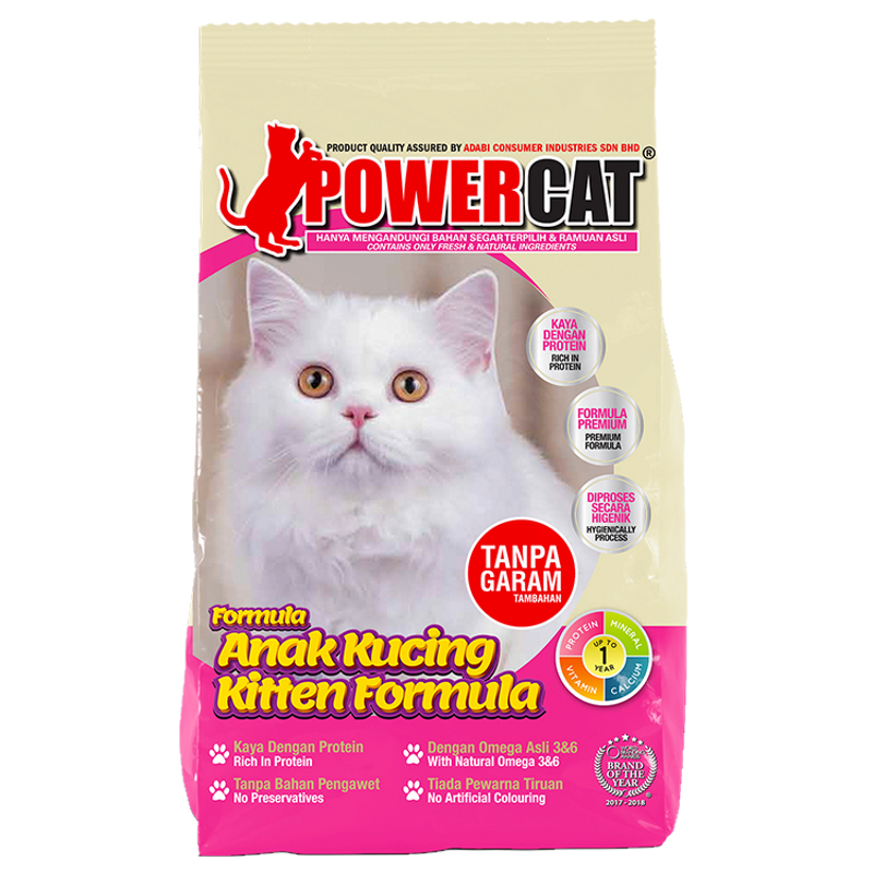 Powercat Petfood Kitten 420G Malaysia Pet Lovers Centre