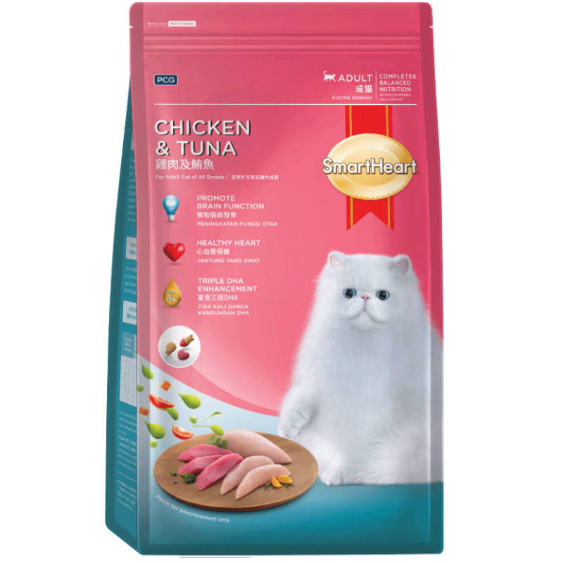 Chicken and tuna cat clearance food