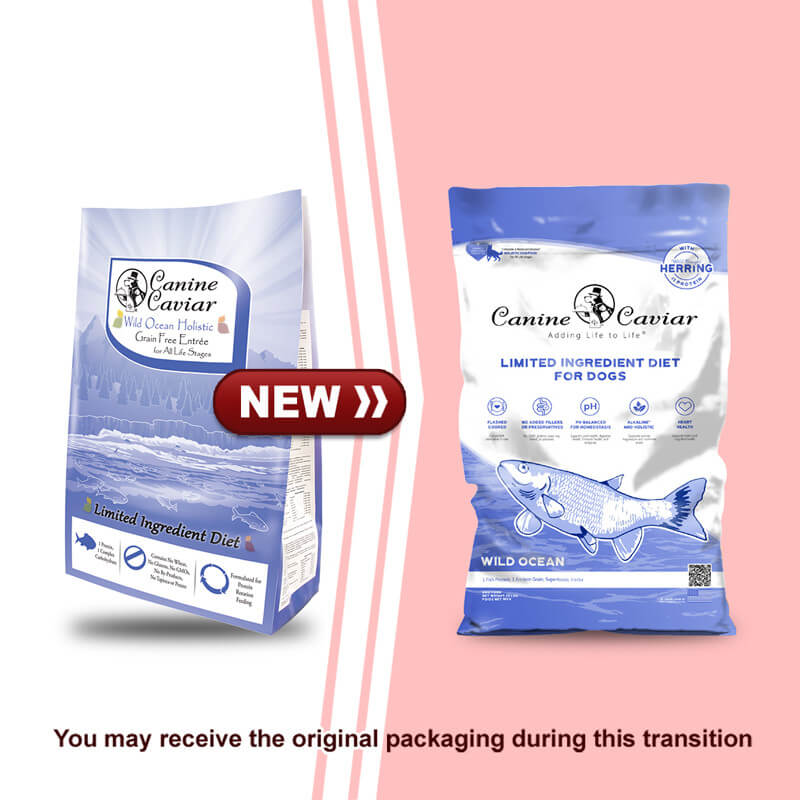 Canine caviar limited ingredient diet open meadow holistic entrée all life stages sales dry dog food